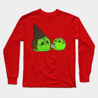 Penguinscoops - waffle witch hat Long Sleeve T-Shirt